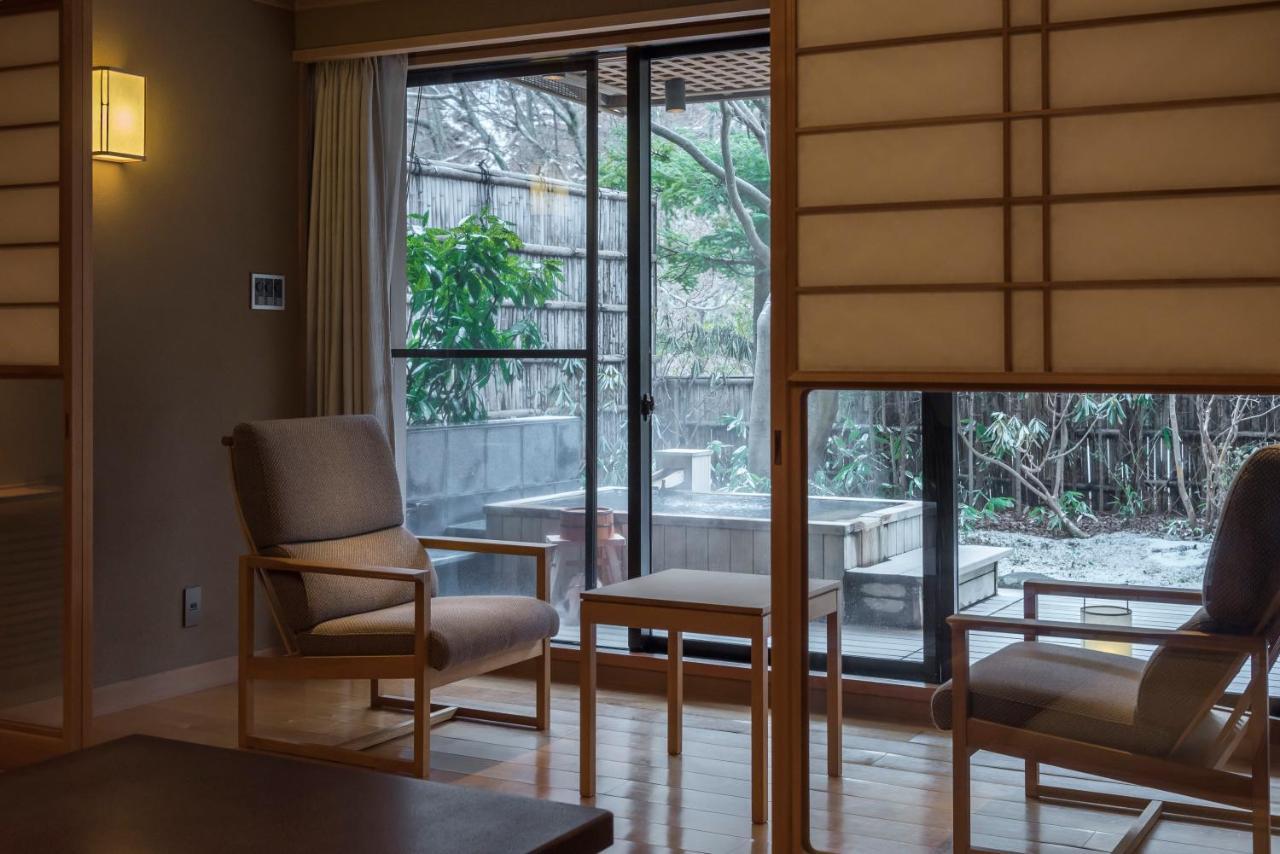 Kaichoro Hotel Shibukawa Bagian luar foto